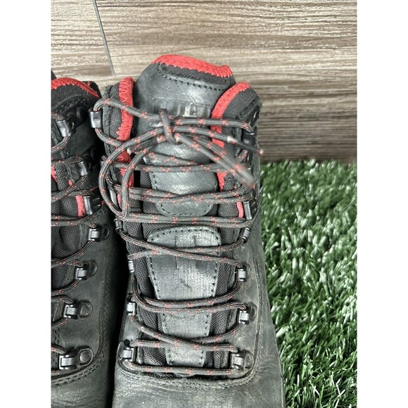 Duluth Trading Co Boots Mens 11.5 Black Spike DuluthDry Vibram Lace Up Workwear - Picture 6 of 9
